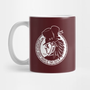 Authentic Chief Charlie Two Hats (Inverse White) Mug